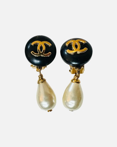 Boucles d'oreilles Chanel - Coco Mark Doré