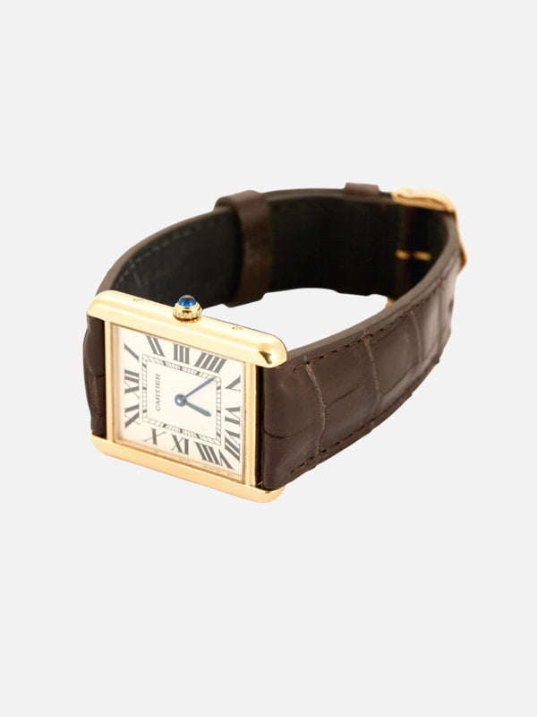 Montre Cartier - Modèle Tank Solo or jaune