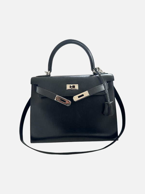 Sac Hermès - Kelly 28 en Cuir lisse Box
