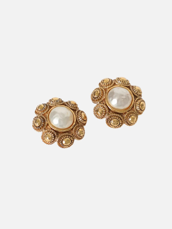 Boucles d’oreilles Chanel perles